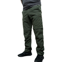 Pantalón Hombre Cargo Desmontable Secado Rapido Verde