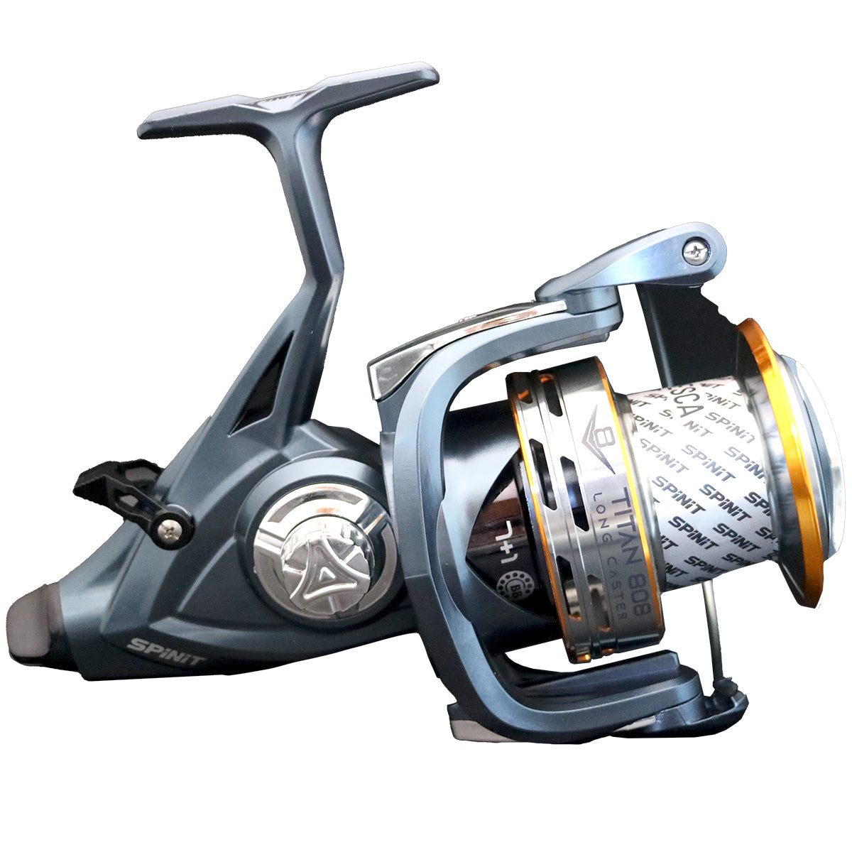 Reel V8 TITAN 808 Long Caster 4.9 8 rulemanes