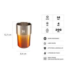 Vaso Térmico de Cerveza The Golden Hour 408 ml