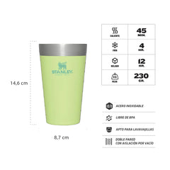 Vaso Térmico Pinta Cerveza 473 ml