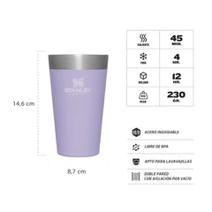 Vaso Térmico Pinta Cerveza 473 ml