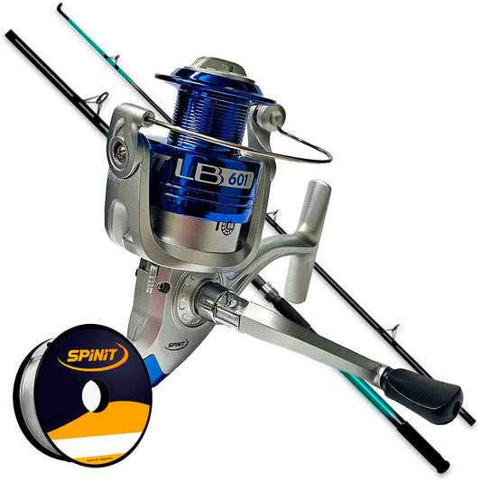 Combo Pesca CAÑA TEMPEST 3,00m 2T + REEL LB601 + Nylon