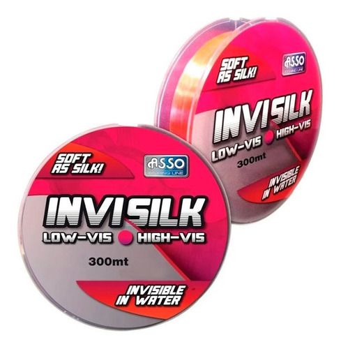 Nylon Invisilk X 300mts 0,30mm Monofilamento