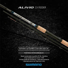 Caña Alivio Cxfeeder 3.35m 2tips