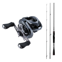 Combo Reel Aldebaran 50mgl +Caña Zodias 6.6 Pies 8-16lbs Desmontable Bait