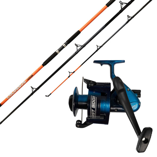 Combo Lance Caña COLOSSUS 4002 4.00m 2T + Reel BLAST 9001